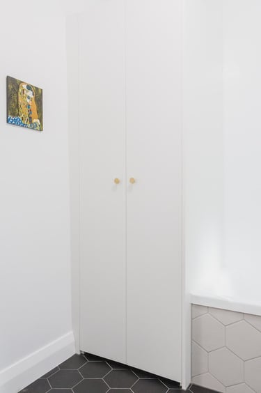 laundry cupboard Wellington renovation