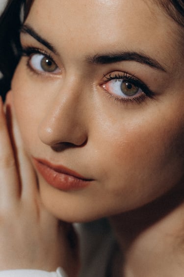 a woman with a ring on her finger