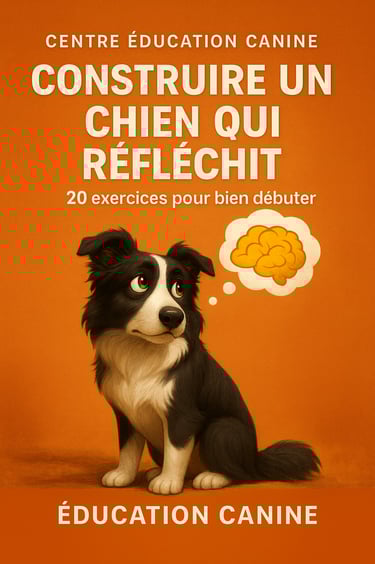 Livre, livret et eBook d’éducation canine – contenu pratique pour chiens et chiots. Centre Éducation Canine Lionel Renier.