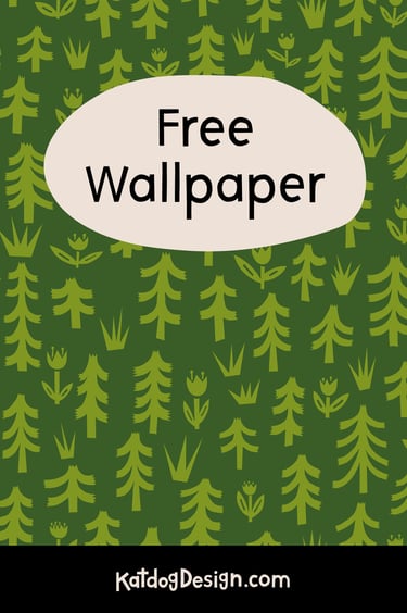 A free patterned wallpaper by Katdog Design