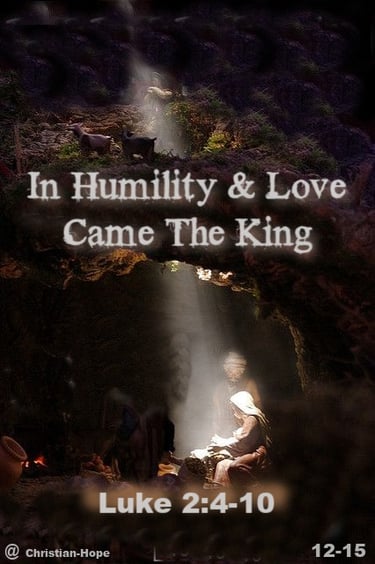 The Humble Perfect Birth Of Christ