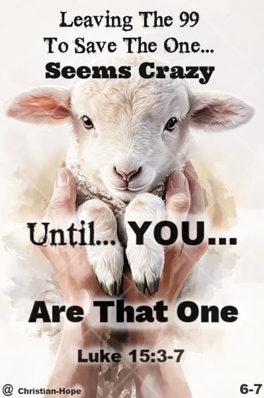 Leaving The 99 To Save The One