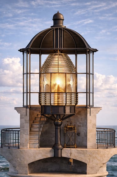 Cape Lookout Lighthouse Fresnel Lens