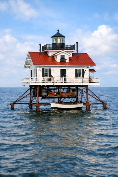 Original Roanoke Marshes Lighthouse