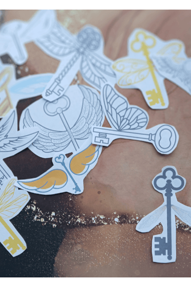Find the Key with the broken wing. A DIY Harry Potter game.