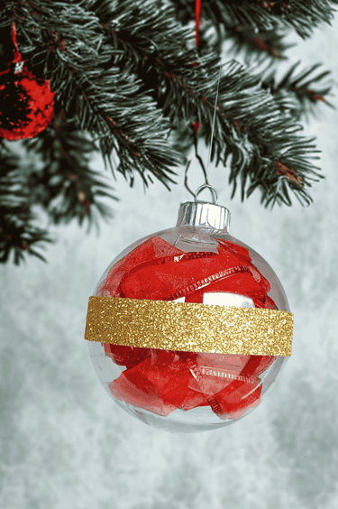 Harry Potter Remembrall craft. DIY Harry Potter Christmas Ornament.