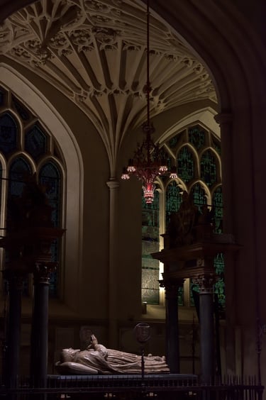 "Tombs" - Bath Abbey, England