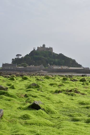 "The Mount" - St. Michael's Mount. Mount Bay, England