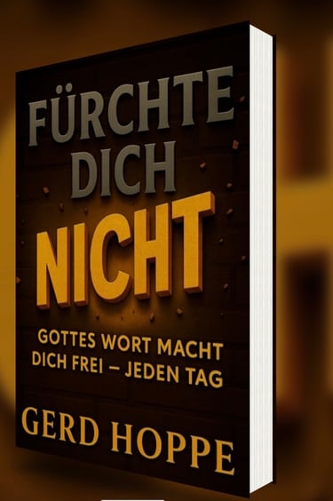 Buchcover „Fürchte Dich Nicht“ von Gerd Hoppe.