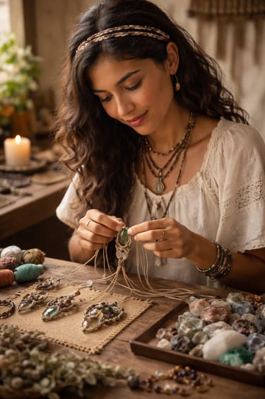 NIÑA HACIENDO TALLER 