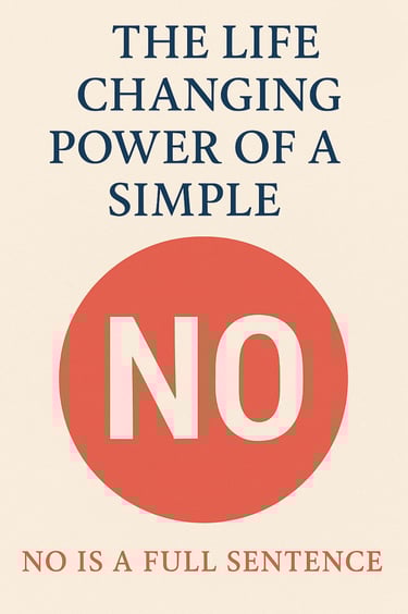 a poster of a sign that says, the life changing power of a simple simple
