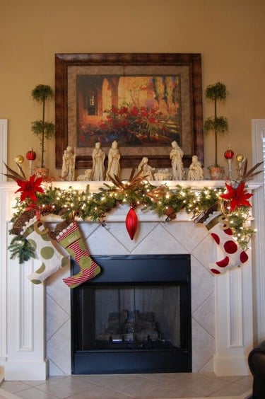 Nativity on mantle
