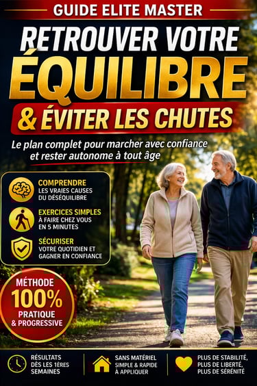 Après 60 ans, la perte d’équilibre peut annoncer une chute. Découvrez les signes à ne jamais ignorer