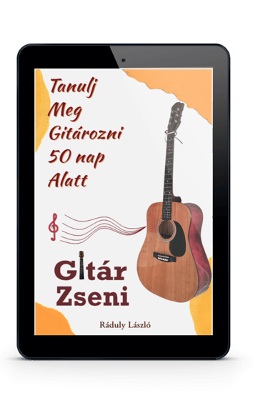 Tankönyv - Tanulj meg gitározni 50 nap alatt!