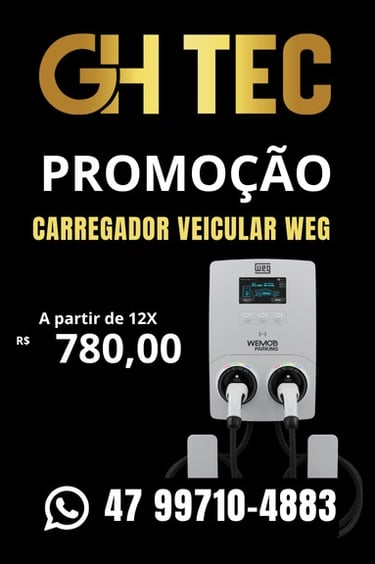 promocao carregador veicular weg