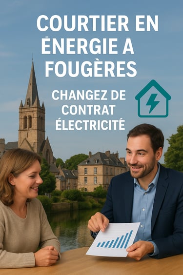 image mettant en avant nos service de conseil en contrat énergie à Fougères