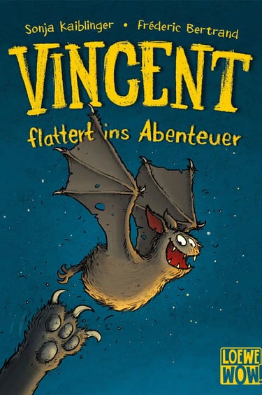 Cover Vincent flattert ins Abenteuer