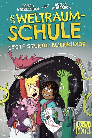 Cover Weltraum-Schule