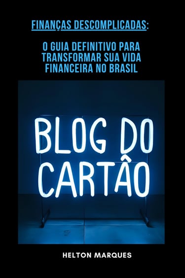 O e-book oficial do Blog do Cartão – escrito por Helton Marques – é o passo a passo que você precisa