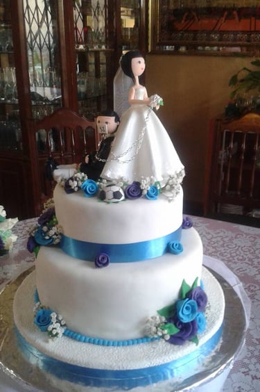 torta personalizada matrimonio