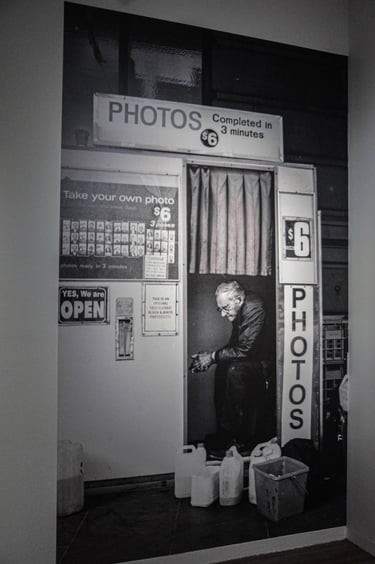 The exhibition about Alan Adler at the RMIT Gallery in Melbourne