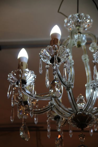 Crystal chandelier