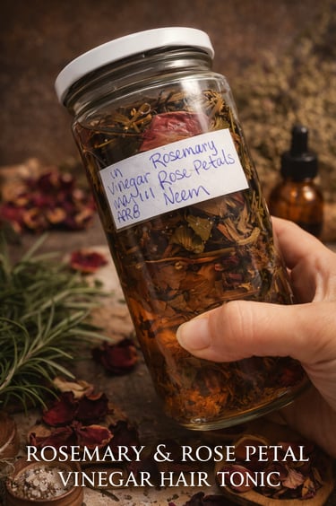 rosemary hair tonic lightweight scalp treatment for daily freshness balance and root support non greasy formula