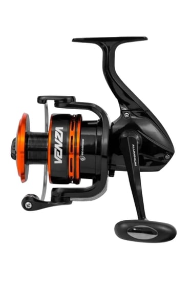 molinete-venza-5000-preto-com-laranja-robusto-para-pesca-peixes-grandes.
