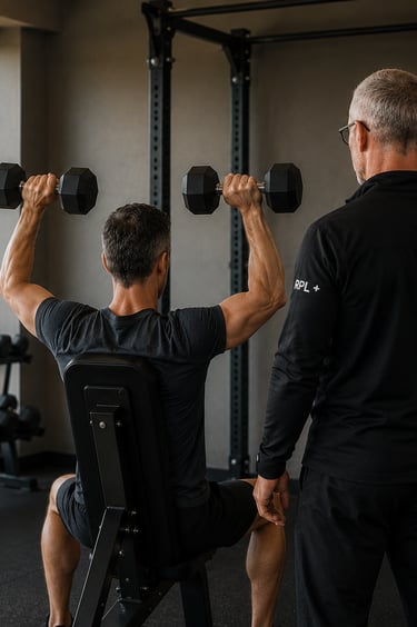 Coaching sportif en salle à Sarzeau axé force fonctionnelle et longévité