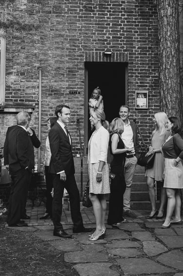 Hochzeitsfeier am Nachmittag.