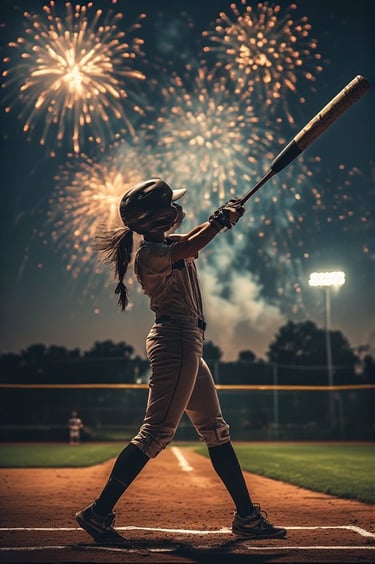 one piece bat vs 2 piece bat softball hitting