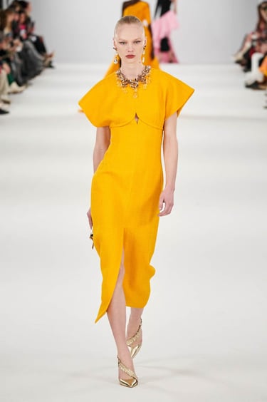 Ann Gior Makeup Artist for Carolina Herrera NYFW on model Vilma Sjöberg