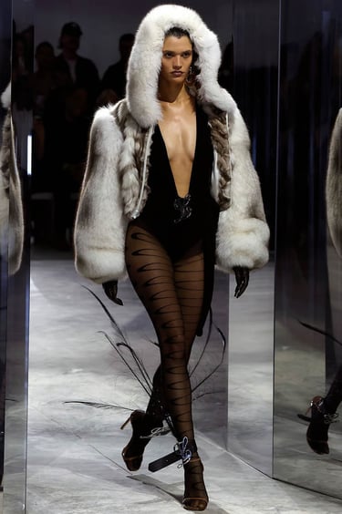 Ann Gior Makeup Artist for LUAR NYFW on model Kerolyn Soares