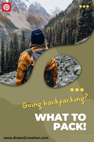 a person wearing a backpack looking at a mountain
