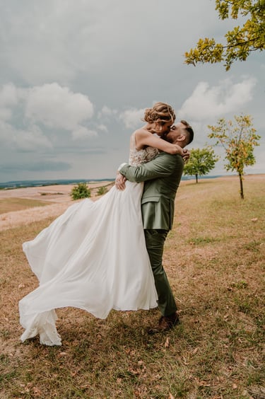 Couple de mariés Sarreguemines