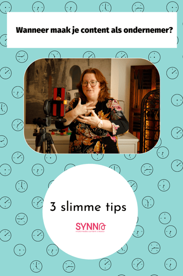 Joyce van Synna achter een telefooncamera uitleg geven