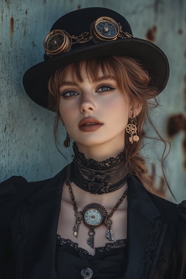 Steampunk Jewelry Inspiration : Steampunk Necklaces, Earrings, Bracelets