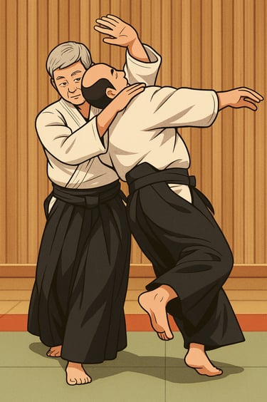 aikido iriminage manga