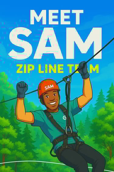 SAM Zip Line Team