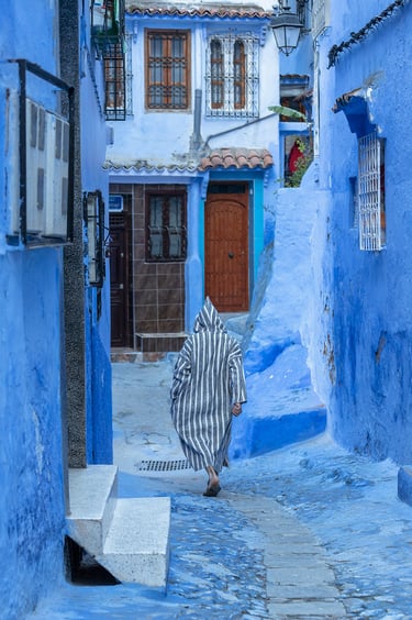 MAROC Chefchaouen Le chemin