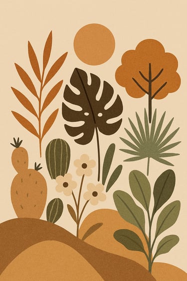 Garden illustration multicultural body diversity obesity support Paris
