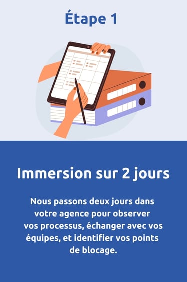 Audit agence immobilière - Immersion