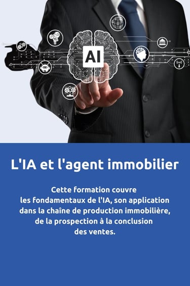 Formation l'IA et l'agent immobilier