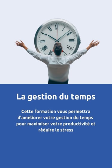 Formation la gestion du temps