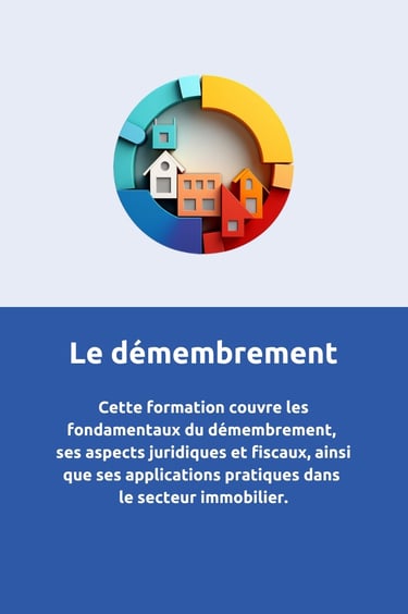 Formation démembrement