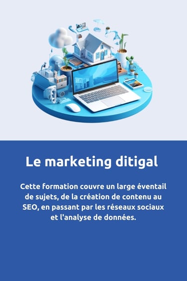 Formation le marketing digital immobilier