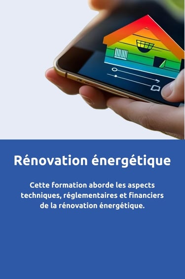Formation rénovation énergétique des bâtiments