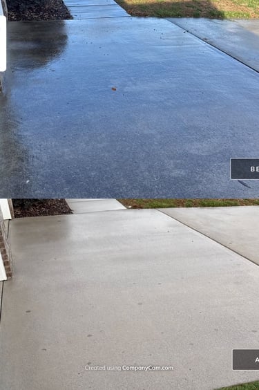 Concrete Cleaning in Lehigh Valley PA