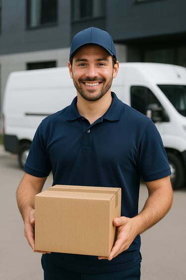 Transporte de encomiendas y paquetes con seguimiento en tiempo real