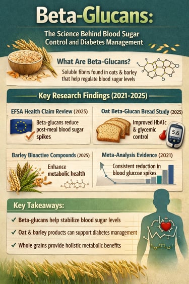 Manage Diabetes Naturally: How Beta-Glucans Control Blood Sugar